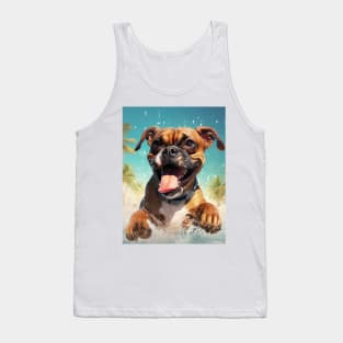 boxer dog Tank Top